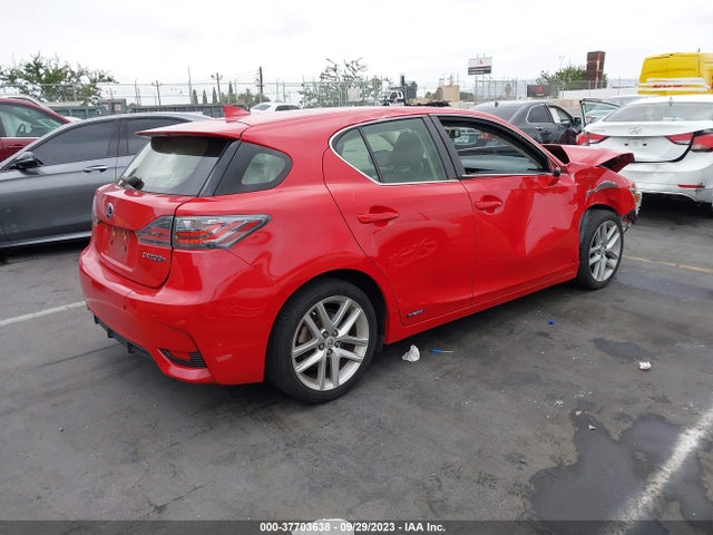 JTHKD5BH5E2198369 Lexus Ct 200h Hybrid