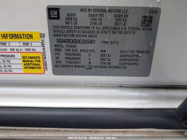 5GAKRCKD9EJ260481 Buick Enclave Premium