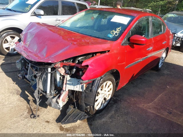 2018 NISSAN SENTRA SV VIN: 3N1AB7AP5JY316622