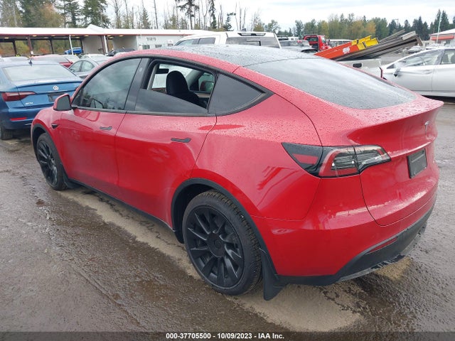 2023 TESLA MODEL Y LONG RANGE VIN: 7SAYGAEE5PF699455