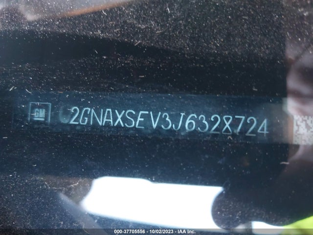 Chevrolet EQUINOX LT 2018 2GNAXSEV3J6328724 Image 9