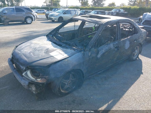 2002 HONDA CIVIC EX VIN: 2HGES25762H606436