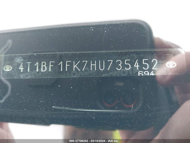 Toyota CAMRY LE 2017 4T1BF1FK7HU735452 Image 16