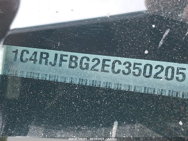1C4RJFBG2EC350205 Jeep Grand Cherokee Limited