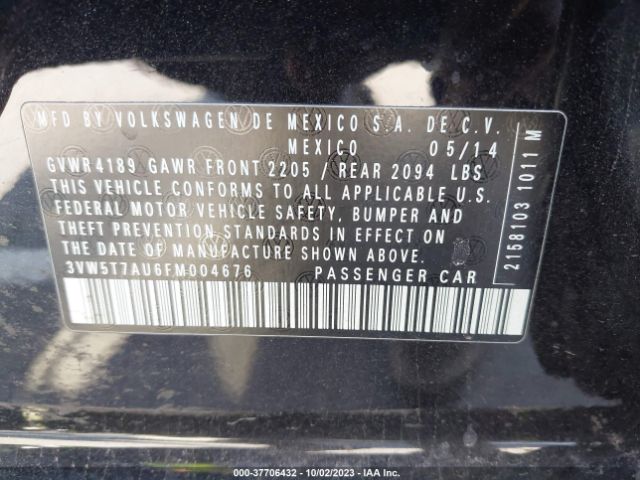 3VW5T7AU6FM004676 Volkswagen Golf Gti 2.0t S 4-door