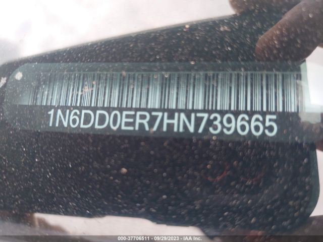 1N6DD0ER7HN739665 Nissan Frontier Sv V6