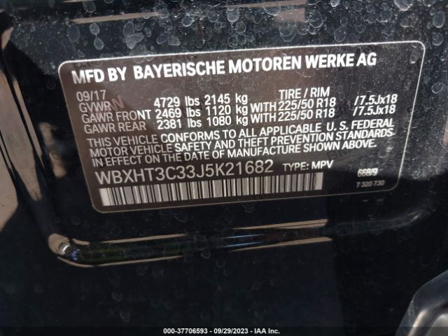 WBXHT3C33J5K21682 BMW X1 Xdrive28i