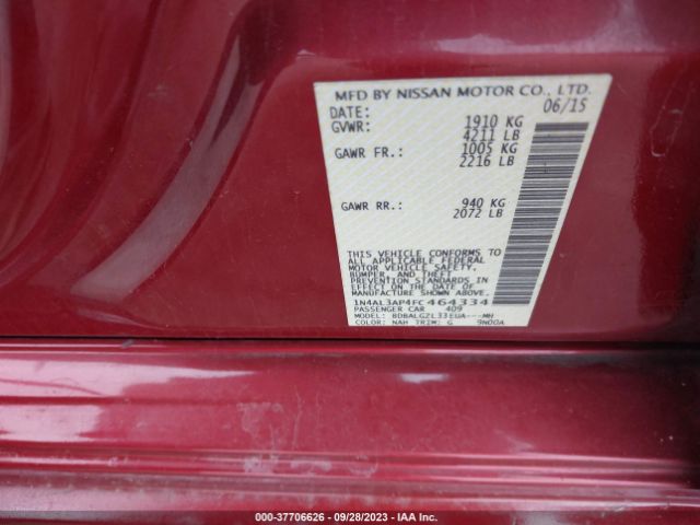2015 NISSAN ALTIMA 1N4AL3AP4FC464334 Photo 8
