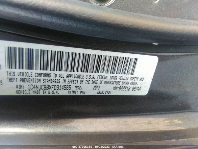 1C4NJCBBXFD314565 Jeep Compass Sport