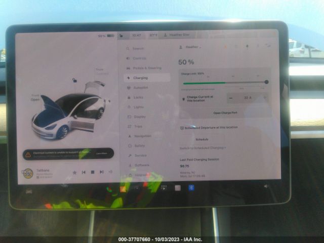 5YJ3E1EA7KF446592 Tesla Model 3 Range
