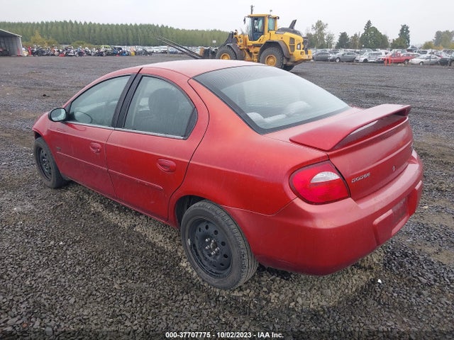 2005 DODGE NEON SXT VIN: 1B3ES56C85D141589