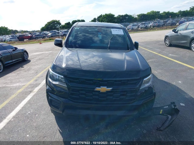 2021 CHEVROLET COLORADO 2WD SHORT BOX WT VIN: 1GCGSBEA0M1178478