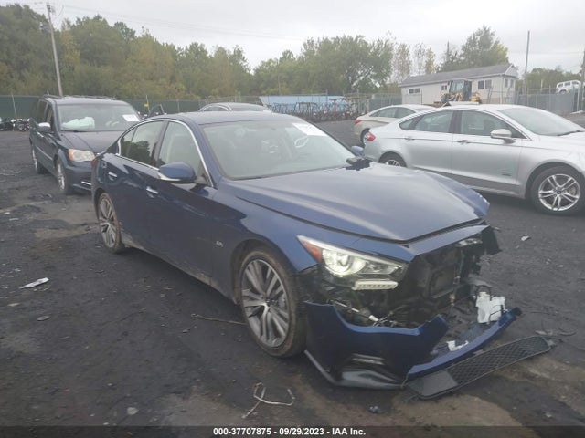 Auction sale of the 2019 Infiniti Q50 3.0t Sport, vin: JN1EV7AR5KM554243, lot number: 37707875