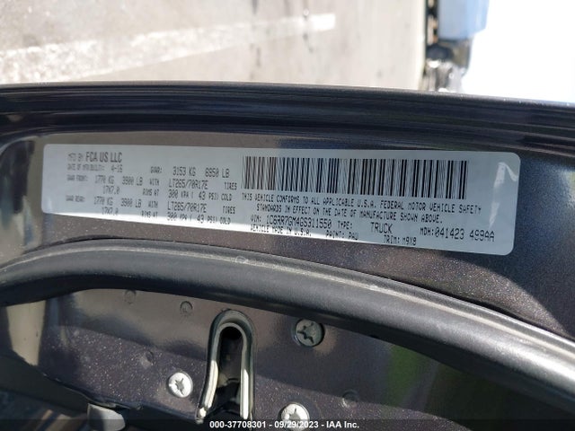 1C6RR7GM4GS311550 RAM 1500 Outdoorsman