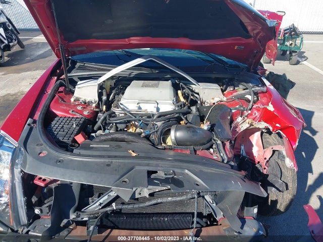 2012 CADILLAC CTS-V VIN: 1G6DV5EP8C0140584