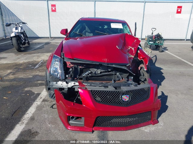 2012 CADILLAC CTS-V VIN: 1G6DV5EP8C0140584