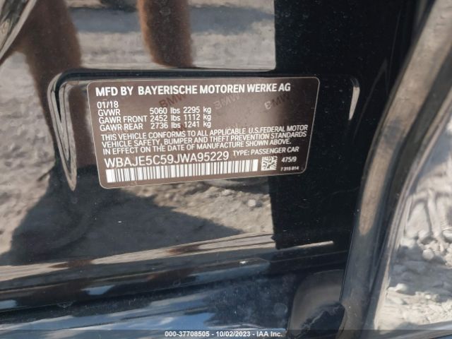 WBAJE5C59JWA95229 BMW 5 Series 540i