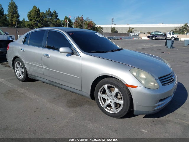2003 INFINITI G35 SEDAN W/LEATHER VIN: JNKCV51E03M019391