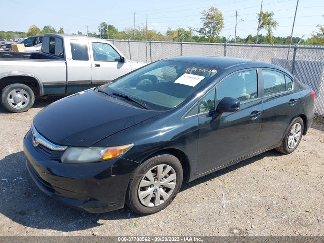 2012 HONDA CIVIC SDN LX VIN: 19XFB2F54CE107356