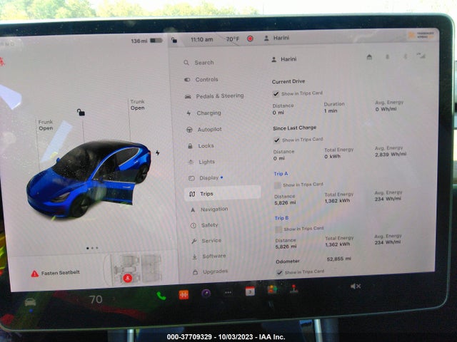 Tesla Model 3 Range Battery 2018 5YJ3E1EA8JF026029 Image 7