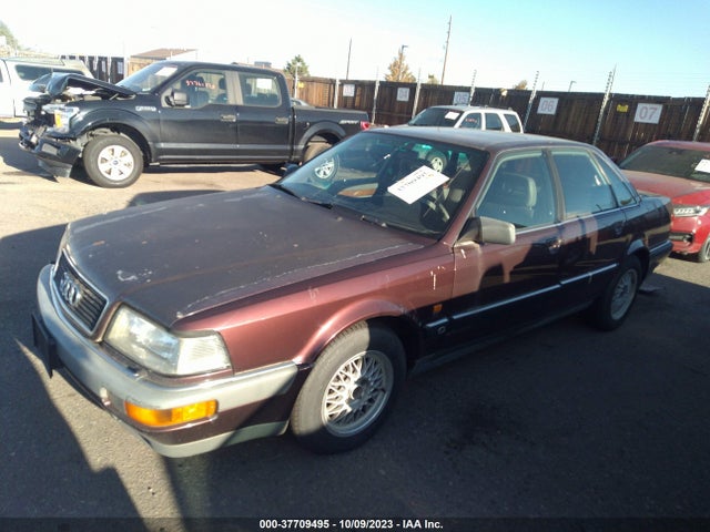 1991 AUDI QUATTRO VIN: WAUKE54C2MN000390
