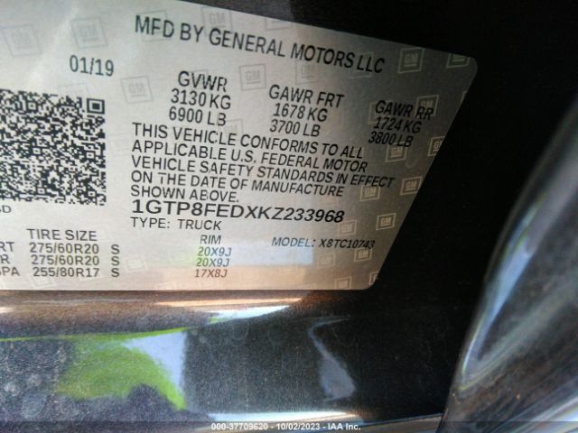 1GTP8FEDXKZ233968 GMC Sierra 1500 Denali