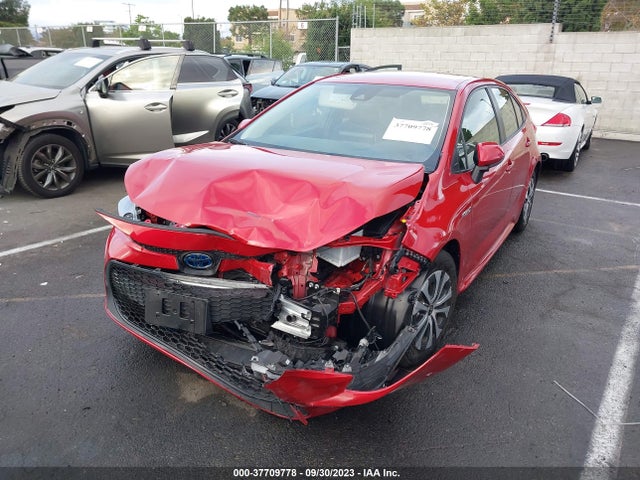 Toyota Corolla Hybrid Le 2021 JTDEAMDE4MJ009221 Image 2