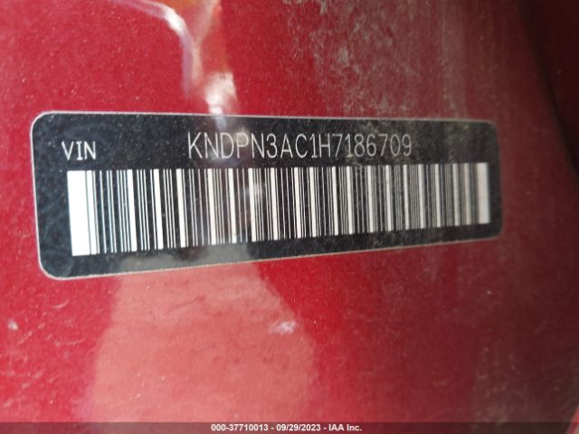 KNDPN3AC1H7186709 KIA Sportage Ex