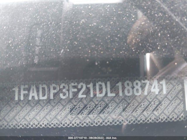 2013 FORD FOCUS SE VIN: 1FADP3F21DL188741