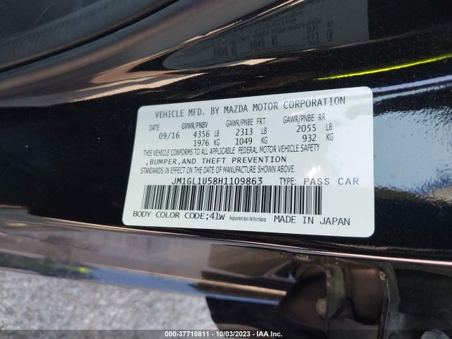 Mazda Mazda6 Sport 2017 JM1GL1U58H1109863 Image 9