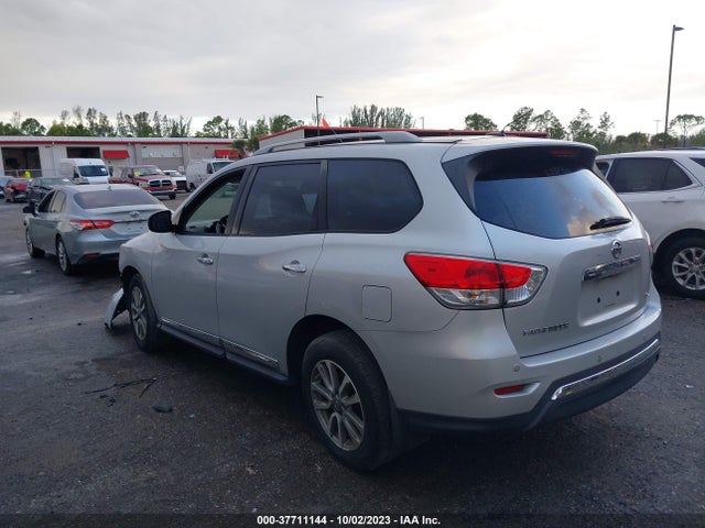 2013 NISSAN PATHFINDER SL VIN: 5N1AR2MN6DC620170
