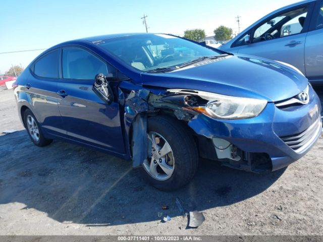 2015 HYUNDAI ELANTRA SE VIN: 5NPDH4AE7FH650127