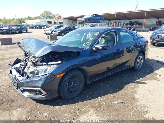 Honda Civic Sedan Lx 2019 2HGFC2F67KH576869 Image 2