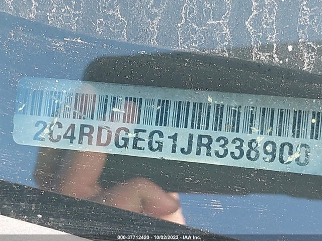 Dodge Grand Caravan Gt 2018 2C4RDGEG1JR338900 Image 9