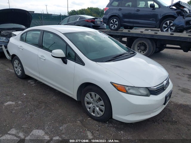 2012 HONDA CIVIC SDN LX VIN: 19XFB2F55CE018492