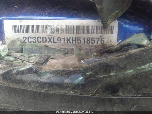 2C3CDXL91KH518576 Dodge Charger Srt Hellcat
