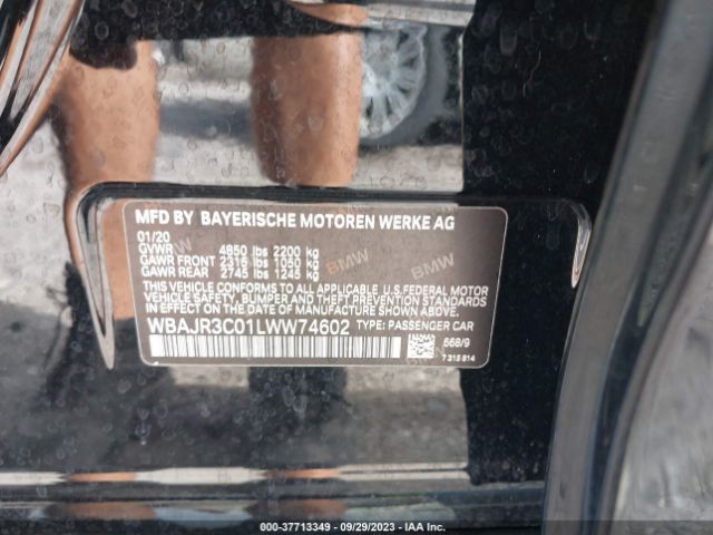 WBAJR3C01LWW74602 BMW 5 Series 530i