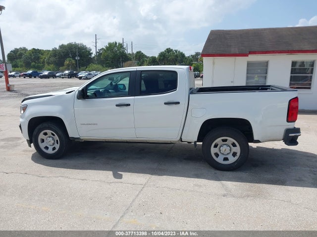 2021 CHEVROLET COLORADO 2WD WORK TRUCK VIN: 1GCGSBEA7M1136051