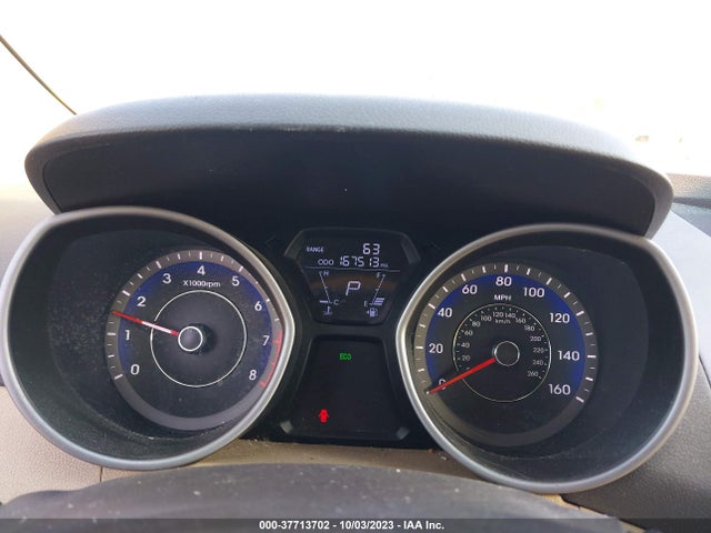 2012 HYUNDAI ELANTRA GLS PZEV VIN: KMHDH4AE5CU316806