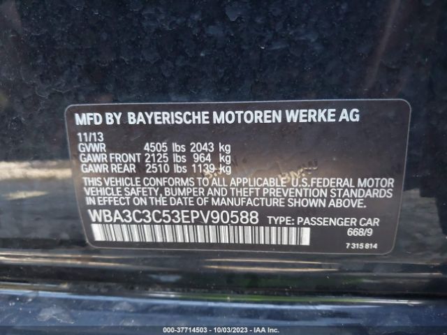 WBA3C3C53EPV90588 BMW 3 Series 320i Xdrive