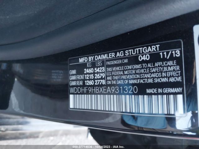 WDDHF9HBXEA931320 Mercedes-Benz E-class E 250 Bluetec Luxury