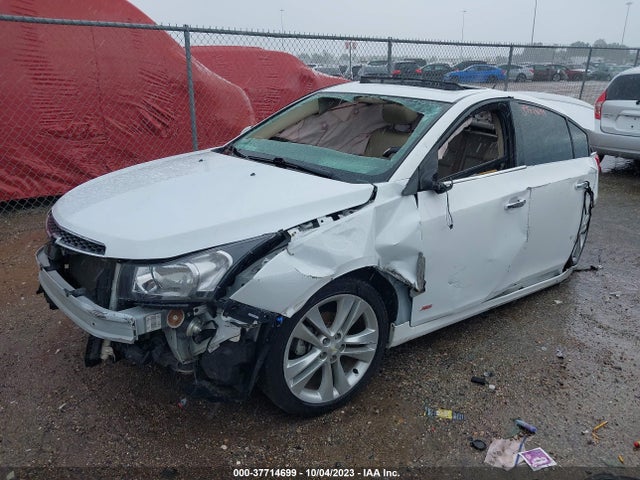 Chevrolet CRUZE LTZ 2014 1G1PG5SB8E7280313 Image 2