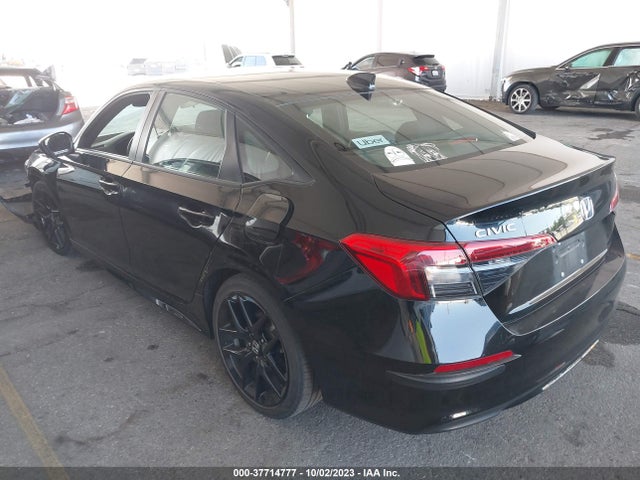 2022 HONDA CIVIC SPORT VIN: 2HGFE2F5XNH590528
