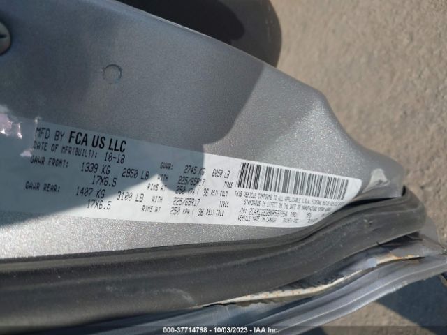 2019 DODGE GRAND CARAVAN 2C4RDGEG9KR537954 Photo 8