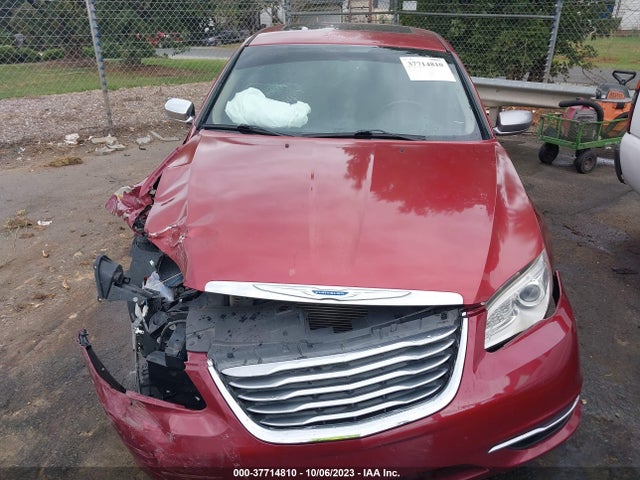 2013 CHRYSLER 200 LIMITED VIN: 1C3CCBCGXDN649780