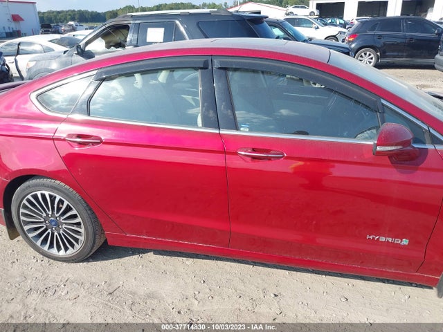 2018 FORD FUSION HYBRID TITANIUM VIN: 3FA6P0RUXJR245021