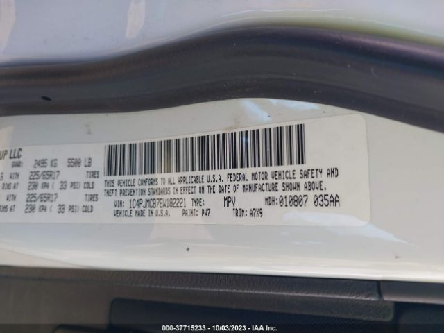 1C4PJMCB7EW182221 Jeep Cherokee Latitude