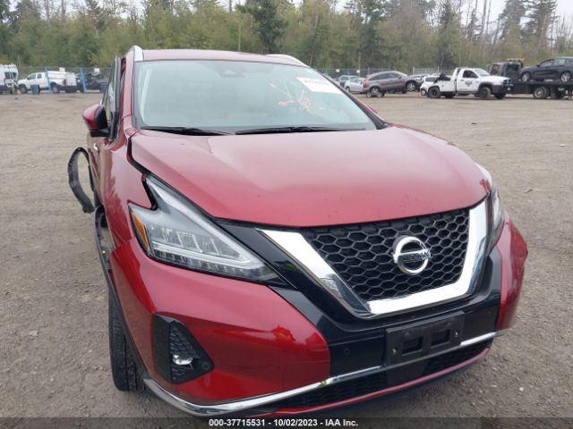 5N1AZ2DS0MC113335 Nissan Murano Platinum