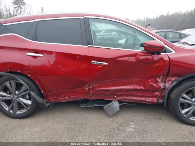 5N1AZ2DS0MC113335 Nissan Murano Platinum