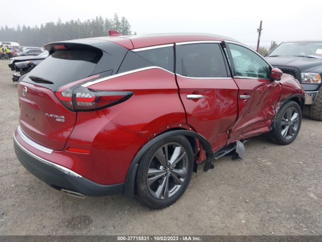 5N1AZ2DS0MC113335 Nissan Murano Platinum